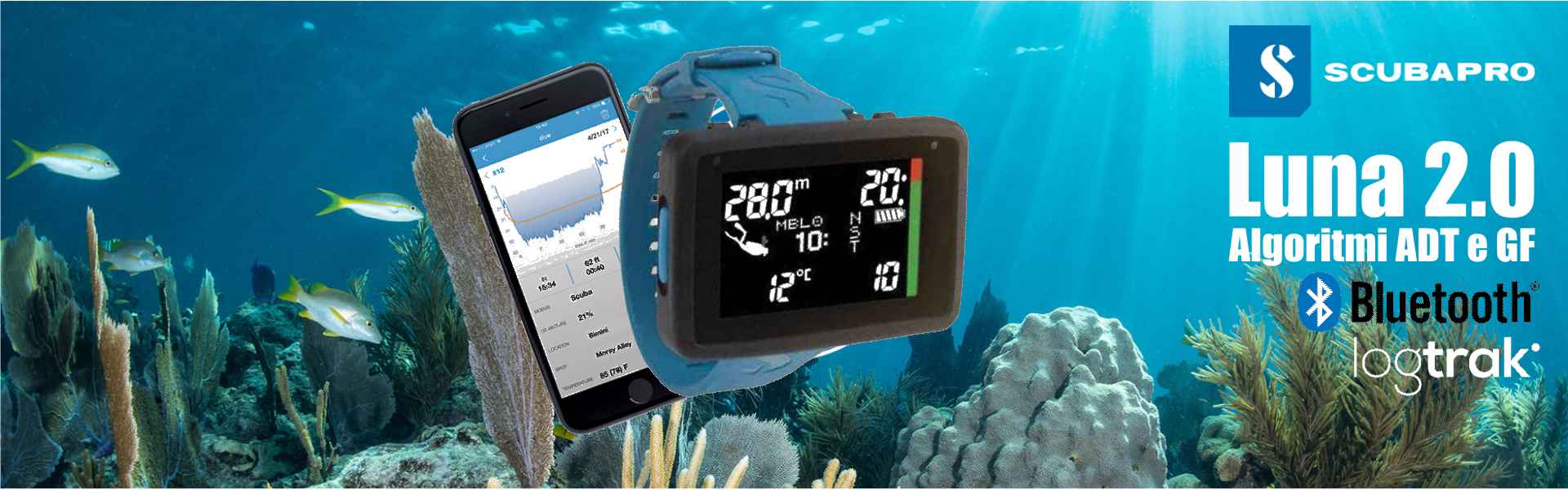 Computer Subacquei LUNA 2.0