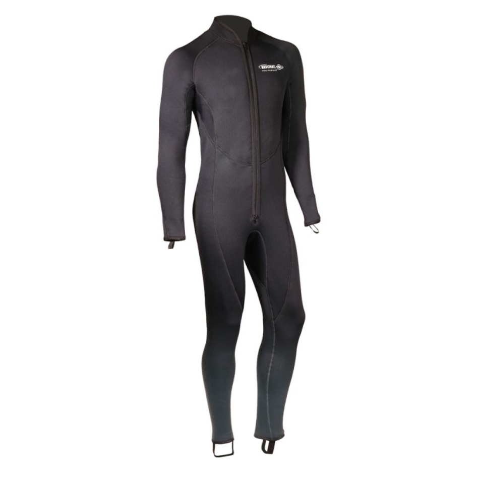 Sottomuta per muta stagna Polarskin di Beuchat, per uomo, monopezzo, colore nero. Vista frontale