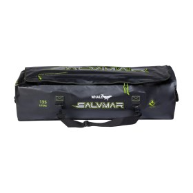 Borsone porta attrezzatura Whale di Salvimar realizzata in PVC Tarpaulin di colore nero. Vista frontale