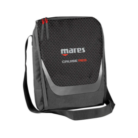 Borsa a tracolla Cruise Reg di Mares ideale per trasporto di tablet ed erogatori subacquei. Vista frontale