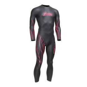 Muta da uomo Zoggs Hypex Tour FS in neoprene, per nuoto in acque libere e triathlon. Vista frontale