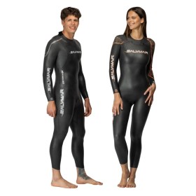 Muta da uomo e donna Zeero Thermo Evo di Salvimar, per freediving e sport acquatici. Vista frontale