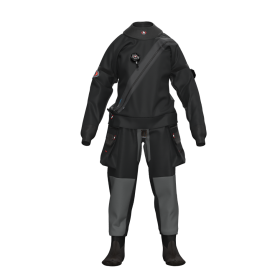 Muta stagna Ursuit Softdura Lady in trilaminato con rinforzi in cordura, colore nero. Vista frontale